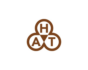 AHT Logo design vector template