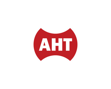 AHT Logo design vector template