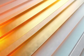 Obraz premium Abstract luxury minimalist gradient wallpaper pattern texture in pantone gold and white, platinum frosting.