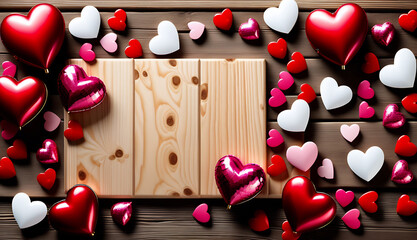 valentines background wallpaper copyspace