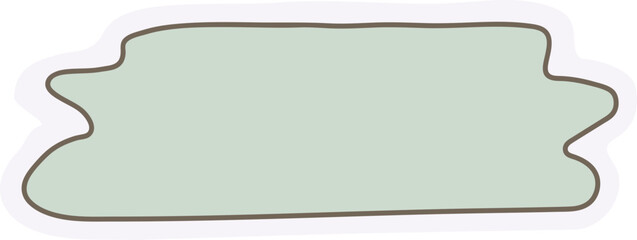 Doodle Frame Label