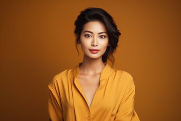Illustration of a fashion portrait,  AI Generated