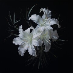 Anthericum Flower Realistic AI Generated pictures