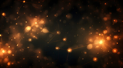 Fototapeta premium christmas tree lights