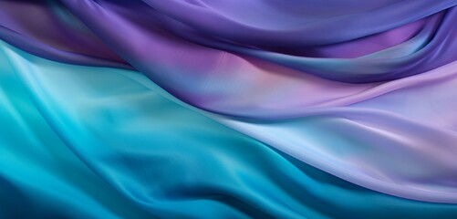 Soft, flowing gradients in shades of purple and teal, interlaced with gentle, sparkling highlights to create a serene and mystical ambiance.