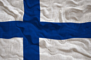 National Flag of Finland Background for editors and designers. National holiday