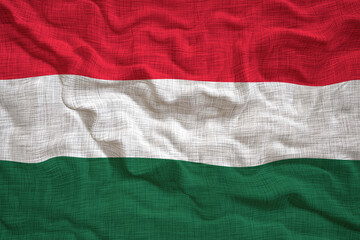 National flag of Hungary. Background for editors and designers. National holiday