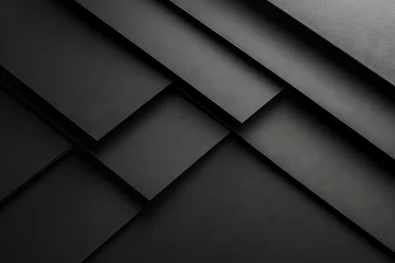 Zelfklevend Fotobehang Abstract luxury minimalist gradient wallpaper pattern texture in pantone black. © Merilno