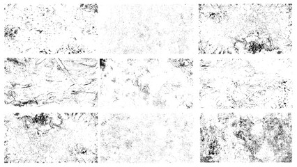 Collection of grunge textures.