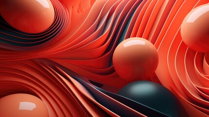 3d geometric abstract background