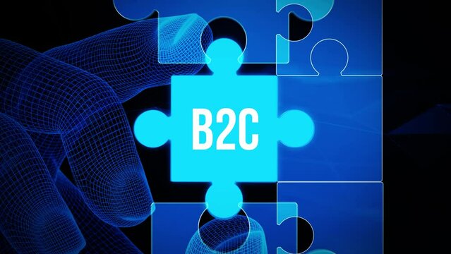 B2C Business to customer marketing strategy.