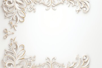 Abstract white background
