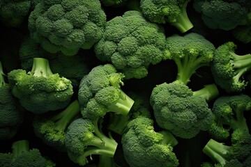 Fresh delicious broccoli - obrazy, fototapety, plakaty