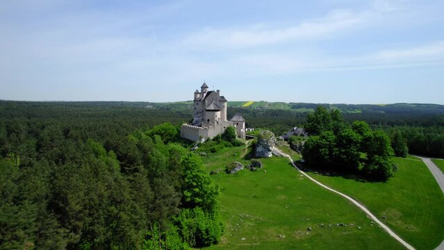 Bobolice Royal Castle in Poland