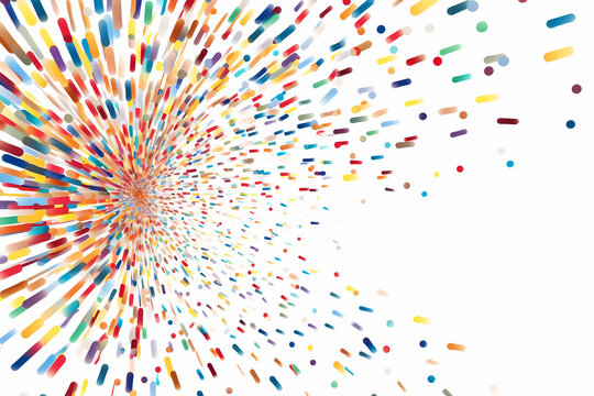 Abstract colorful explore vector background ,Celebrate Colored Paper Design. Decoration Elements Background.