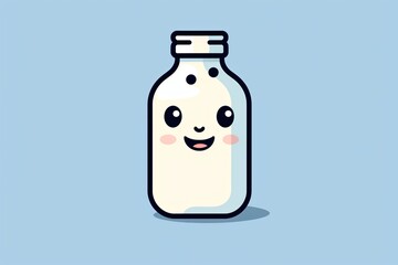 Milk cartoon character