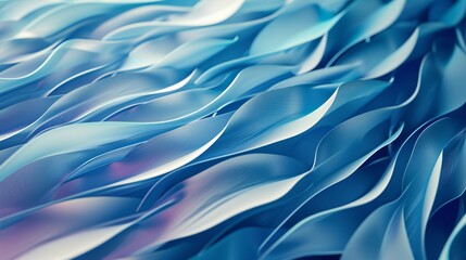 Obraz premium Frost forming wavy lines on leaves, creating a serene and flowing visual experience.