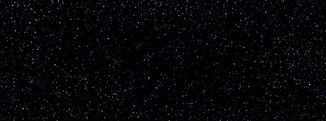 Stars in the night. Starry night sky. Panorama galaxy space background. New Year, Christmas and Celebration background concept.
