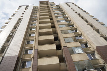 Multi-storey residential building in the city center