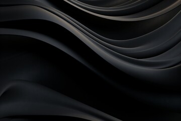 Black background with waves pattern