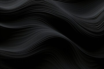 Black background with waves pattern