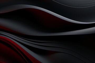 Black swirl and waves pattern texture wallpaper