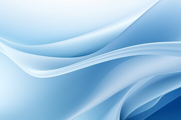 Abstract blue color wallpaper design with swirl and waves pattern