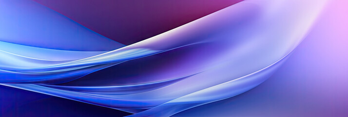 3d abstract blue background with waves,  blue color background on purple,smooth and curved lines, light purple