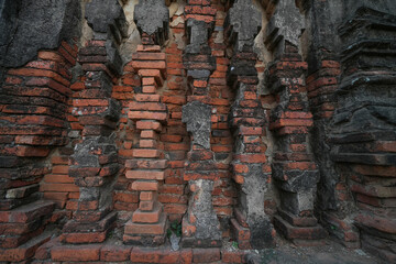 Wat Chaiwatthanaram Ayutthaya Province, Thailand, built in the reign of King Prasat Thong in 1630, taken on 14 January 2024.