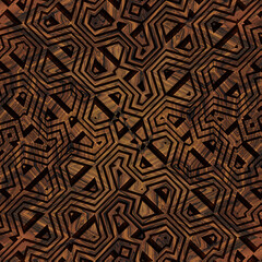 Check brown and beige plaid pattern tweed. Seamless neutral glen plaid vector illustration for spring summer autumn winter dress, scarf, jacket, skirt, plaid background, tartan floor.