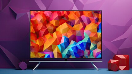 Smart tvs for enhanced viewing experience solid color background