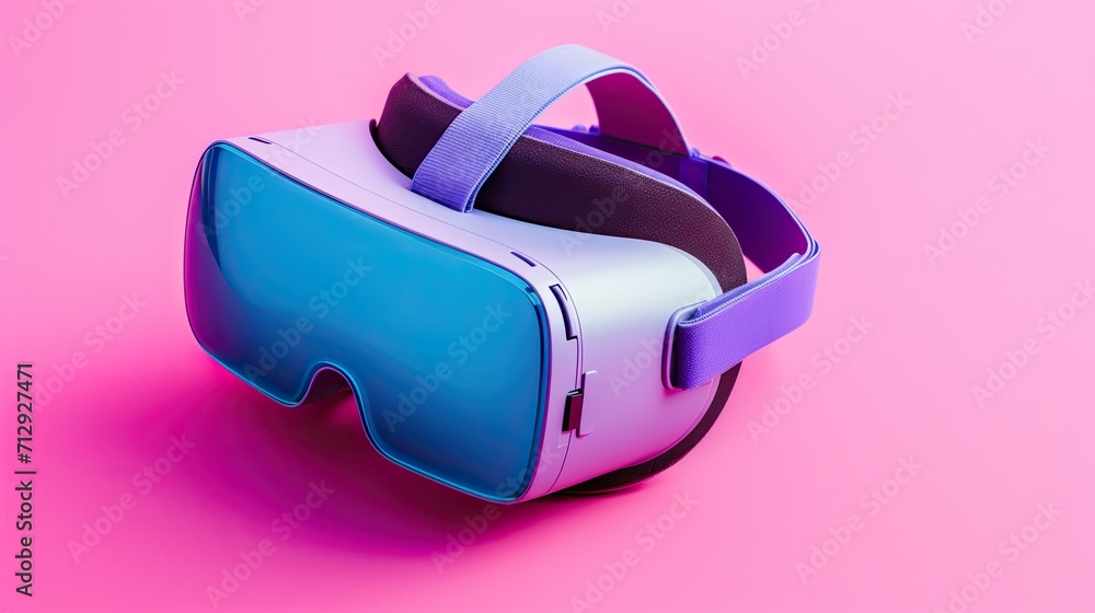 Aufkleber virtual reality for attention deficit hyperactivity disorder adhd interventions solid color backgrou