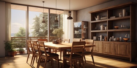 Obraz premium Dining area