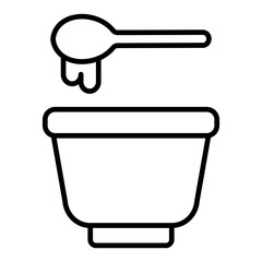   Environmental packaging line icon