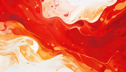 Elegant abstract illustration of flowing colors - obrazy, fototapety, plakaty