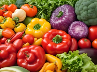 vegetables on the market