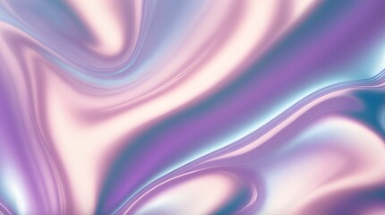 Fototapeta premium Behold a resplendent tapestry of shimmering silk in a captivating blend of purple and blue hues. Its luxurious folds exude elegance and sophistication.