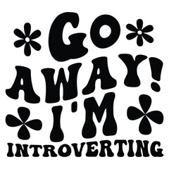 Go away! I’m introverting Retro SVG