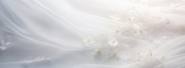 Obraz na płótnie Canvas closeup wedding dress background