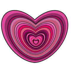 pink heart shape