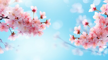 Dreamy Cherry Blossoms in Soft Light