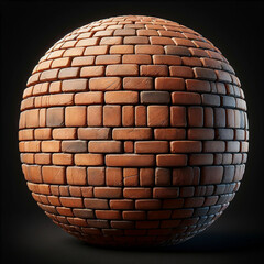 Round Brick wall