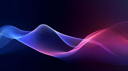 Abstract line art background, technological background