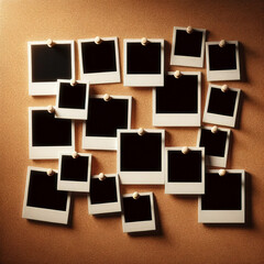 Polaroid corkboard