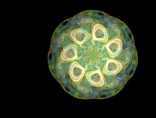 Imaginatory fractal abstract background Image