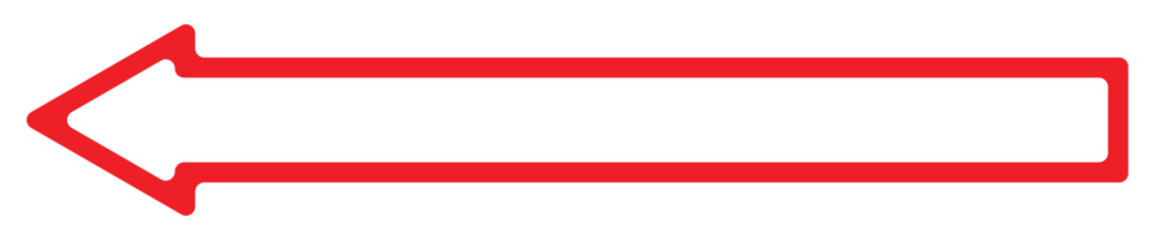 Long arrow vector icon. Black horizontal double arrow. Vector design. 22.11.