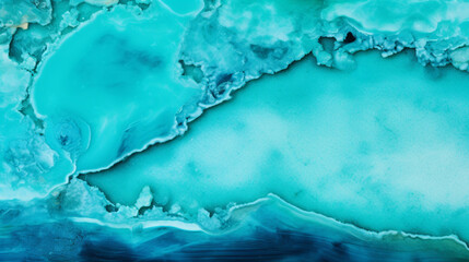 Elegant Blue Jade Surface Abstract Background with Copy-Space for Modern Design and Promotional Content