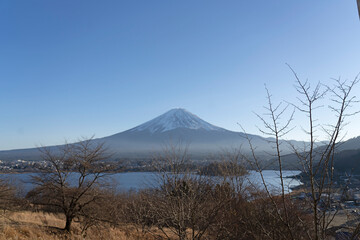 富士山　河口湖