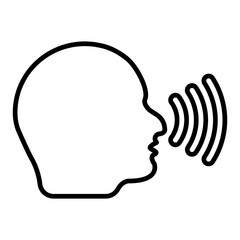   Millennial Voices line icon