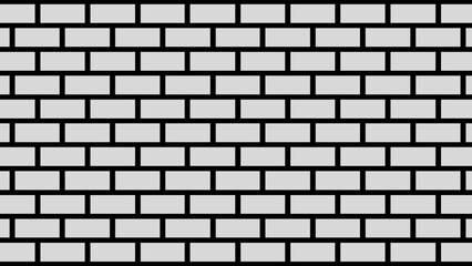 Grey brick wall as background